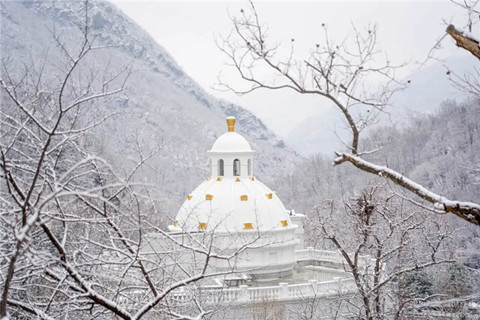 大美九公，诗意暗藏—听，雪落下的声音